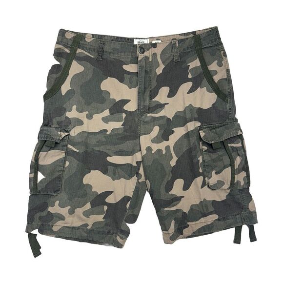 Ecko Unlimited Other - Ecko Unlimited Cargo Shorts Men's‎ Size 36" Camo Street Y2K Baggy Long Hiphop